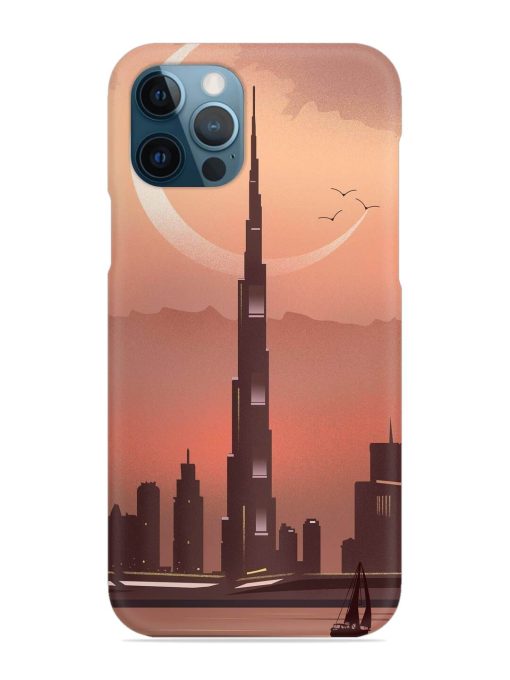 Landmark Burj Khalifa Snap Case for Apple Iphone 12 Pro Edge Zapvi