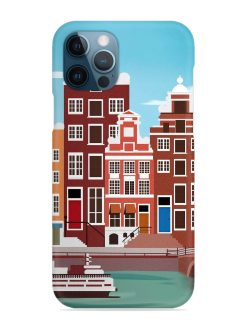 Scenery Architecture Amsterdam Landscape Snap Case for Apple Iphone 12 Pro
