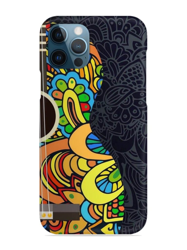 Guitar Vector Art Snap Case for Apple Iphone 12 Pro
