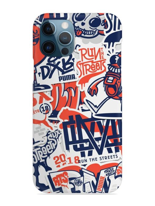 Run The Street Snap Case for Apple Iphone 12 Pro Edge Zapvi