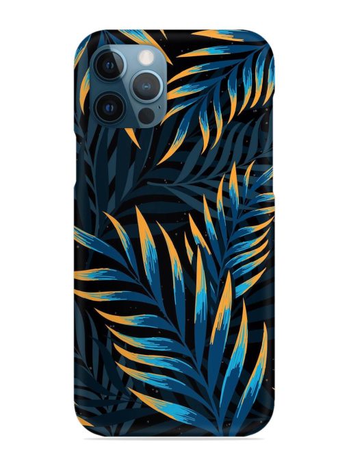 Abstract Leaf Art Snap Case for Apple Iphone 12 Pro Edge Zapvi