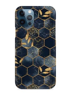 Marble Hexagon Seamless Snap Case for Apple Iphone 12 Pro