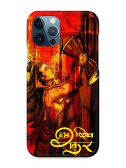 Illustration Lord Shiva Snap Case for Apple Iphone 12 Pro