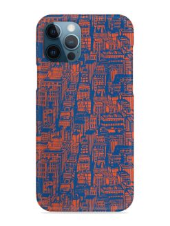 Hand Drawn Seamless Snap Case for Apple Iphone 12 Pro