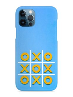Yellow Plastic Crosses Snap Case for Apple Iphone 12 Pro