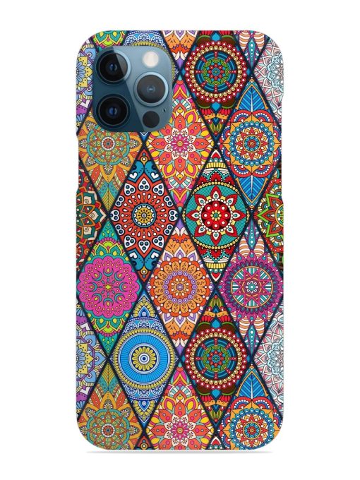 Seamless Tile Pattern Snap Case for Apple Iphone 12 Pro Edge Zapvi