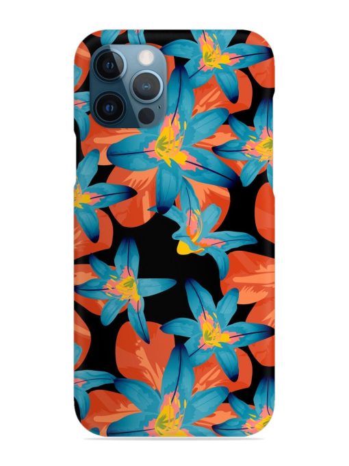 Philippine Flowers Seamless Snap Case for Apple Iphone 12 Pro Edge Zapvi