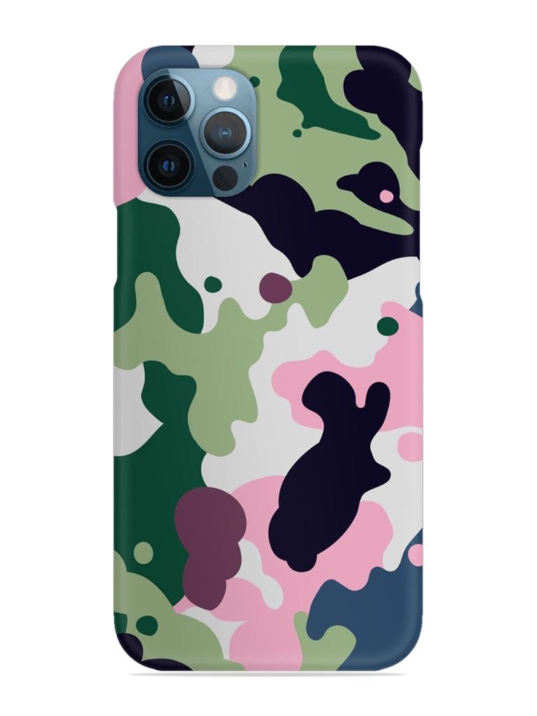 Seamless Funky Camouflage Snap Case for Apple Iphone 12 Pro