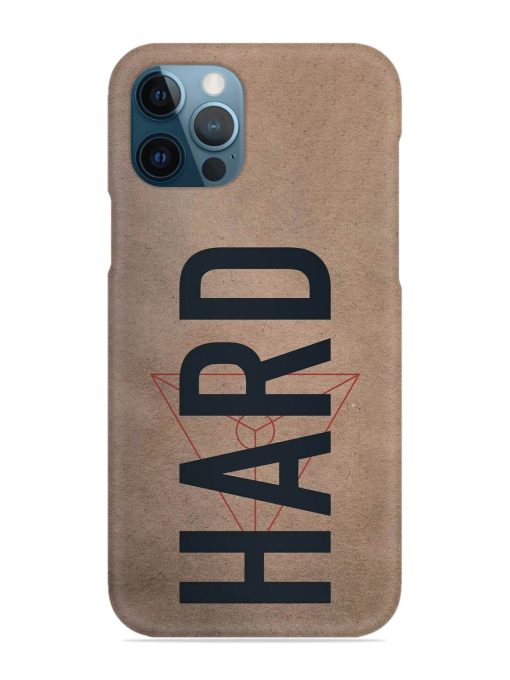 Hard Typo Snap Case for Apple Iphone 12 Pro Edge Zapvi