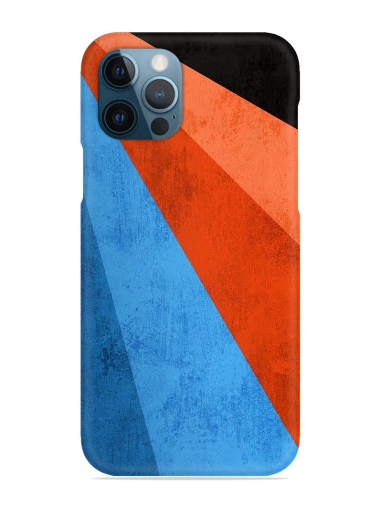 Modern Matte Abstract Snap Case for Apple Iphone 12 Pro
