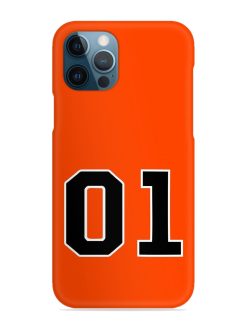 01 Number Snap Case for Apple Iphone 12 Pro