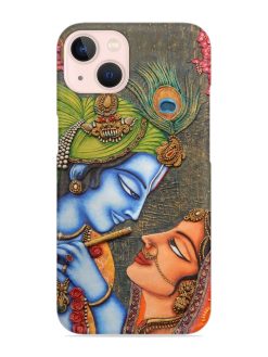 Lord Radha Krishna Flute Art Snap Case for Apple Iphone 14