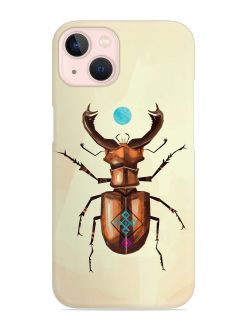 Stag Beetle Vector Snap Case for Apple Iphone 14
