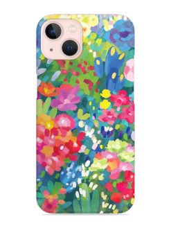 Watercolor Flower Art Snap Case for Apple Iphone 14