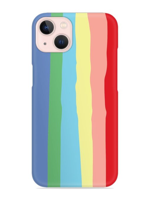 Rainbow Premium Shade Snap Case for Apple Iphone 14 Edge Zapvi