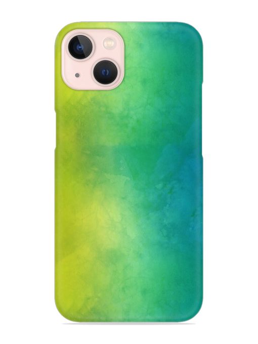 Yellow Green Gradient Snap Case for Apple Iphone 14 Edge Zapvi