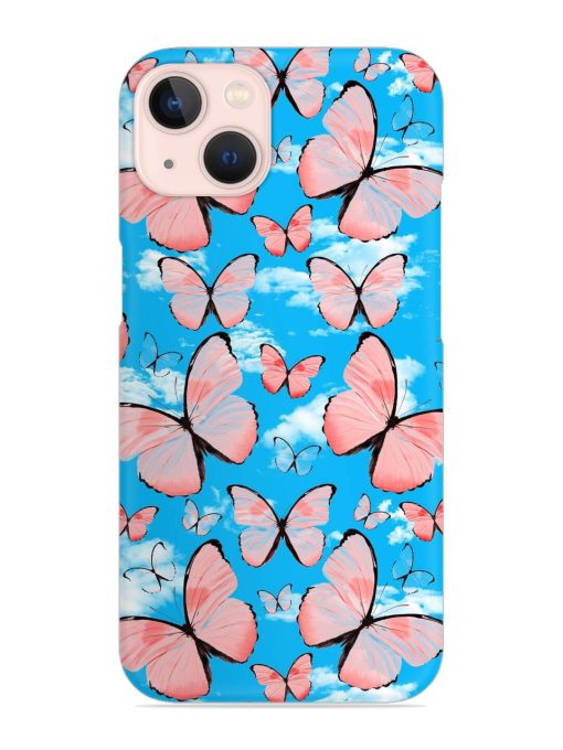 Seamless Pattern Tropical Snap Case for Apple Iphone 14 Edge Zapvi