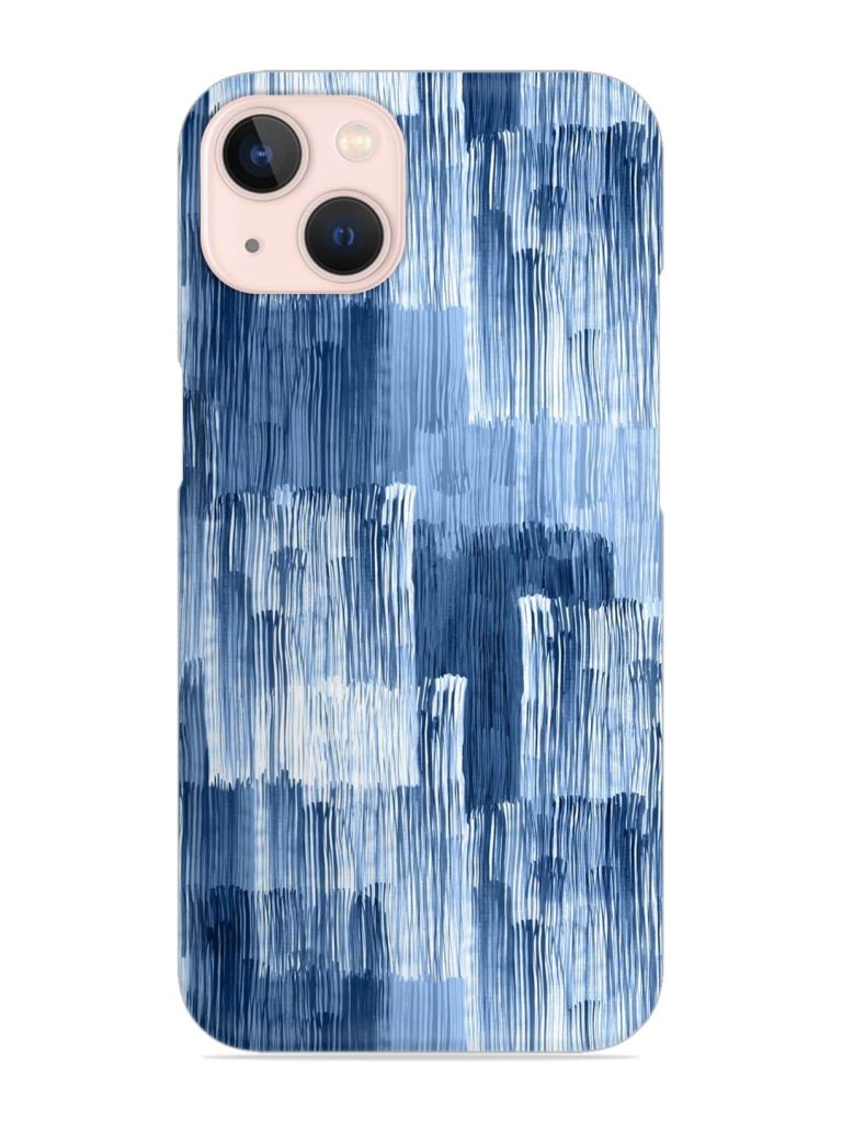 Abstract Pattern Stripes Snap Case for Apple Iphone 14