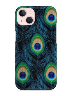 Seamless Pattern Peacock Snap Case for Apple Iphone 14