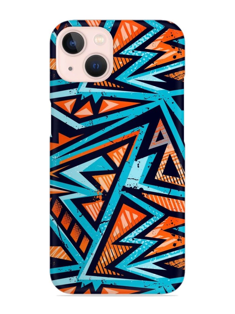 Abstract Seamless Grunge Snap Case for Apple Iphone 14