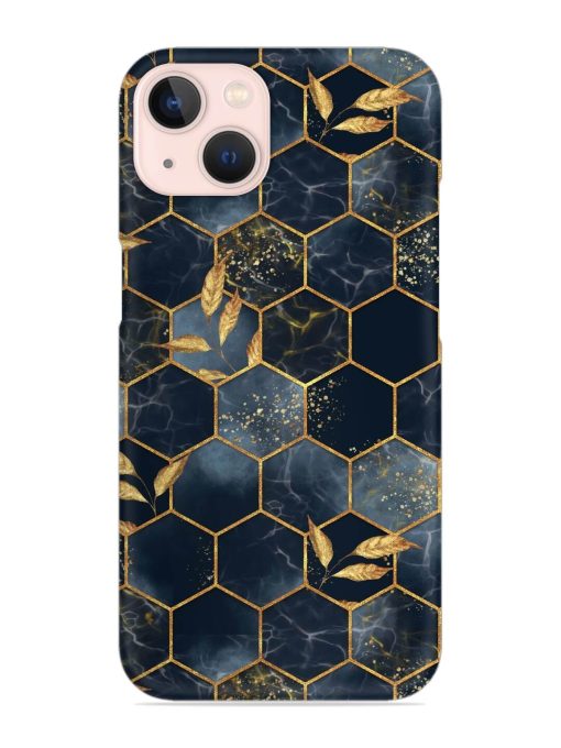 Marble Hexagon Seamless Snap Case for Apple Iphone 14 Edge Zapvi