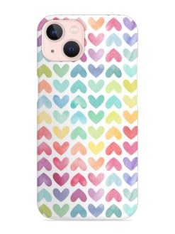 Seamless Colorful Watercolor Snap Case for Apple Iphone 14