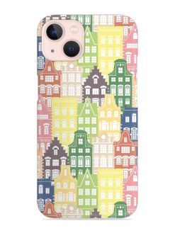 Seamless Shapes Pattern Snap Case for Apple Iphone 14