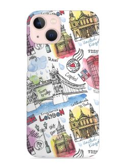 Vector London Landmark Snap Case for Apple Iphone 14