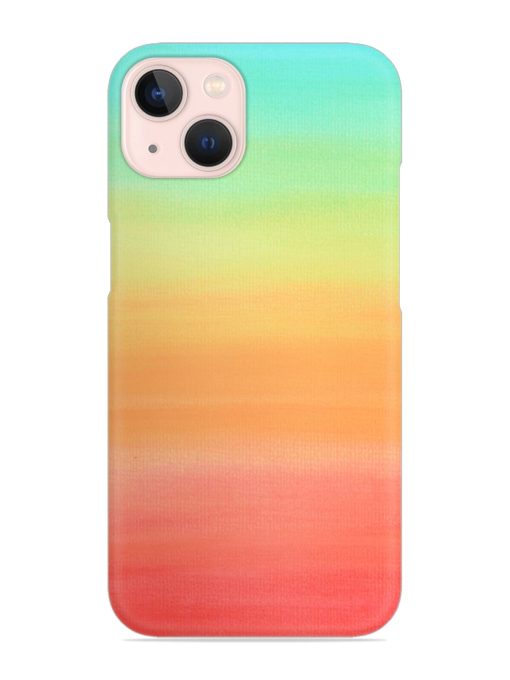 Background Sky Watercolor Snap Case for Apple Iphone 14 Edge Zapvi