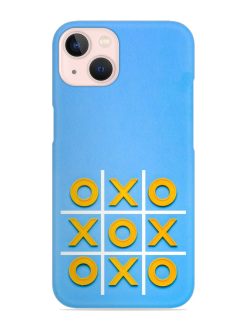 Yellow Plastic Crosses Snap Case for Apple Iphone 14