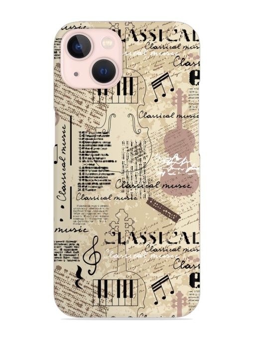 Classical Music Lpattern Snap Case for Apple Iphone 14 Edge Zapvi