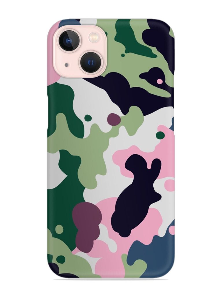 Seamless Funky Camouflage Snap Case for Apple Iphone 14