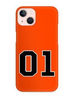 01 Number Snap Case for Apple Iphone 14