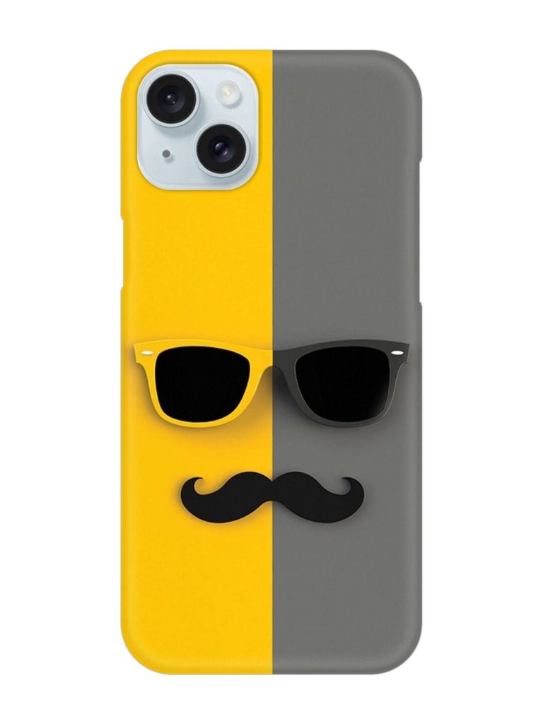Stylish Goggle Snap Case for Apple Iphone 15 Plus