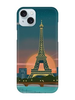 Scenery Architecture France Paris Snap Case for Apple Iphone 15 Plus