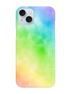 Watercolor Mixture Snap Case for Apple Iphone 15 Plus