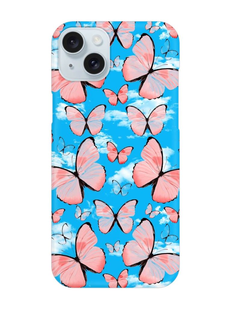 Seamless Pattern Tropical Snap Case for Apple Iphone 15 Plus