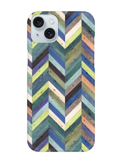 Chevron Random Color Snap Case for Apple Iphone 15 Plus Edge Zapvi