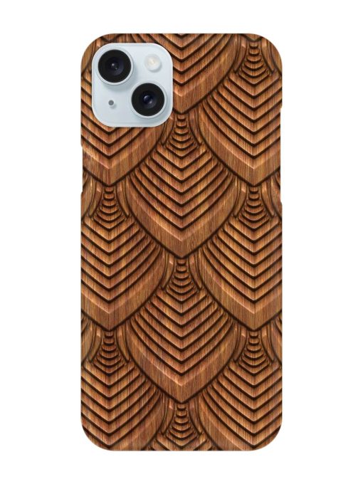 Carved Pattern On Snap Case for Apple Iphone 15 Plus Edge Zapvi