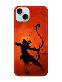 Illustration Lord Rama Snap Case for Apple Iphone 15 Plus