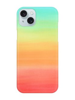 Background Sky Watercolor Snap Case for Apple Iphone 15 Plus