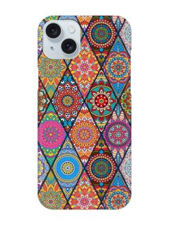 Seamless Tile Pattern Snap Case for Apple Iphone 15 Plus