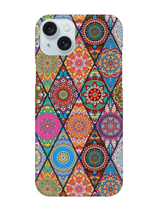 Seamless Tile Pattern Snap Case for Apple Iphone 15 Plus Edge Zapvi