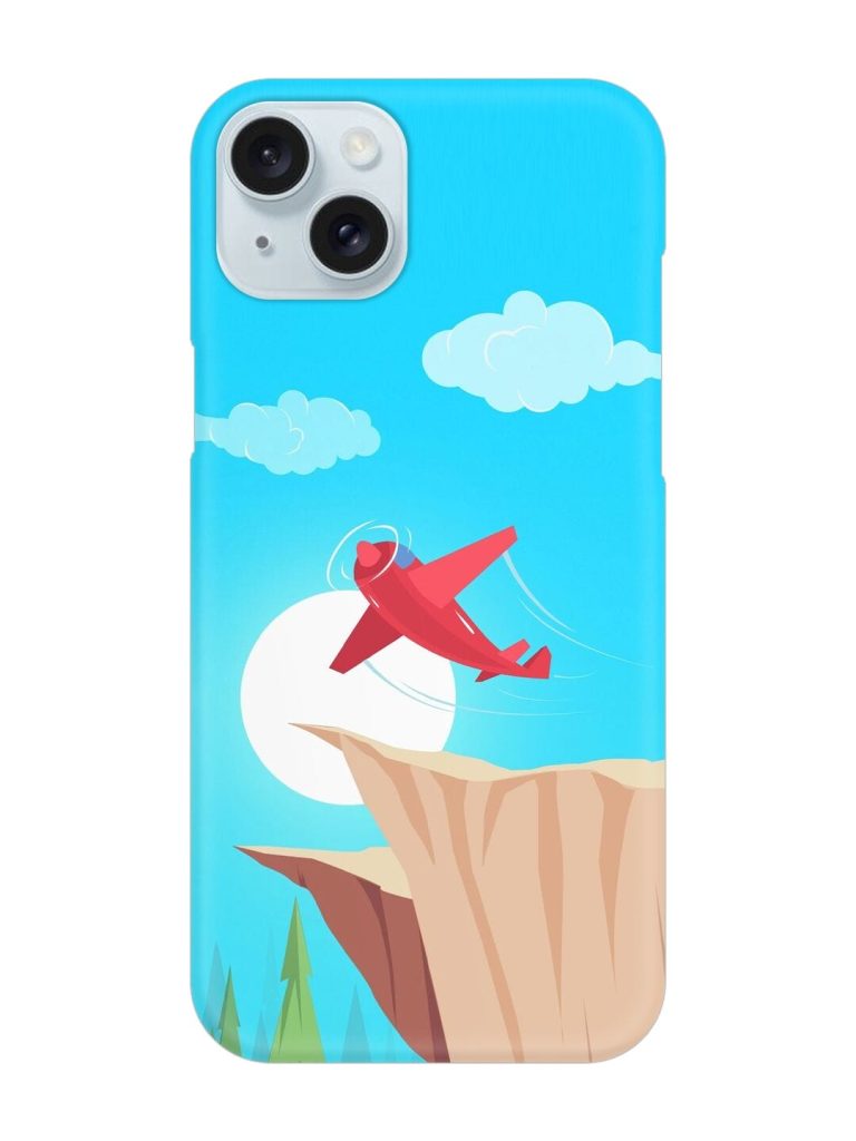 Small Planes In Flight Snap Case for Apple Iphone 15 Plus