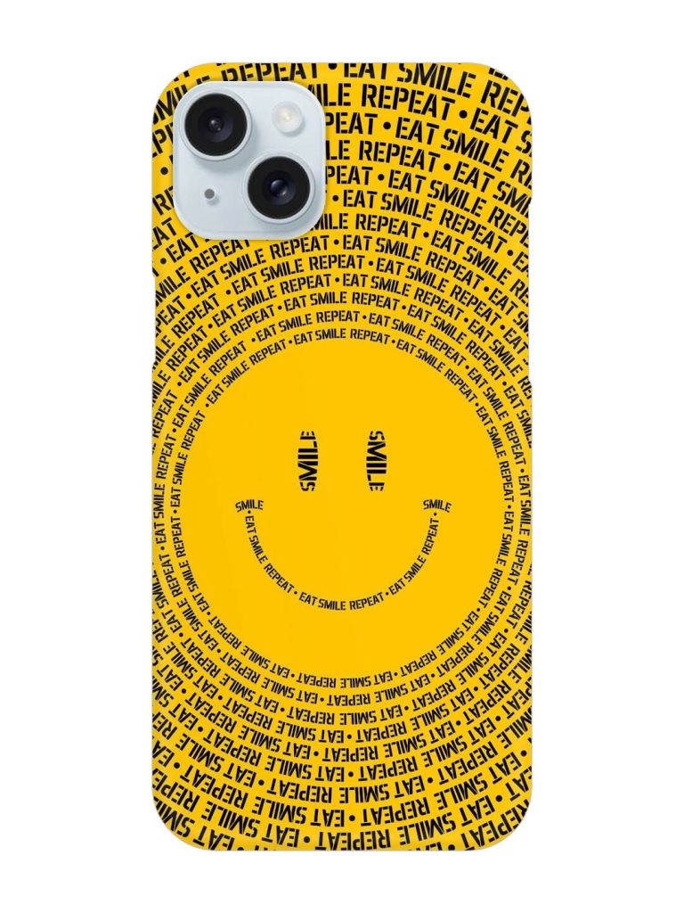 Smiley Snap Case for Apple Iphone 15 Plus