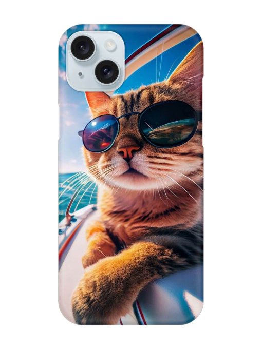 Cat In Style Snap Case for Apple Iphone 15 Plus Edge Zapvi