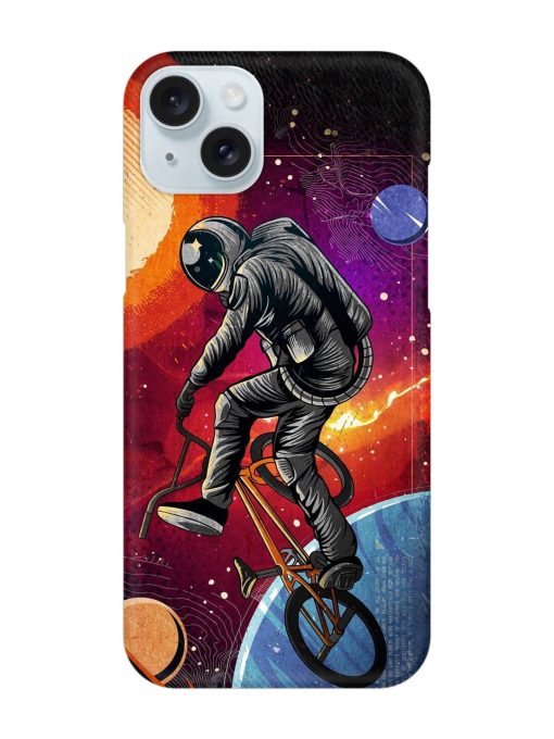 Super Eclipse Bmx Bike Snap Case for Apple Iphone 15 Plus Edge Zapvi