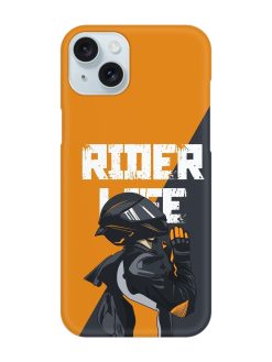 Rider Life Snap Case for Apple Iphone 15 Plus