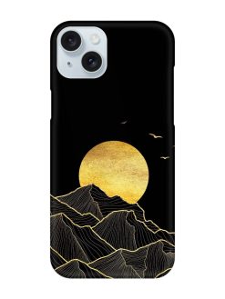 Golden Sunrise Snap Case for Apple Iphone 15 Plus