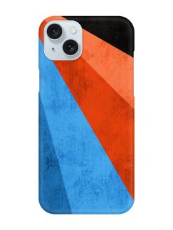 Modern Matte Abstract Snap Case for Apple Iphone 15 Plus
